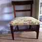 Regency Dining Chair - furniture restoration by The Little Upholsterer, Suffolk